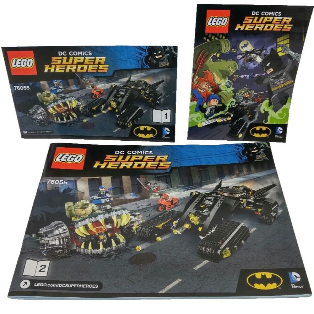 Lego SUPER HEROES Batman 76055 DC COMICS  Manuals